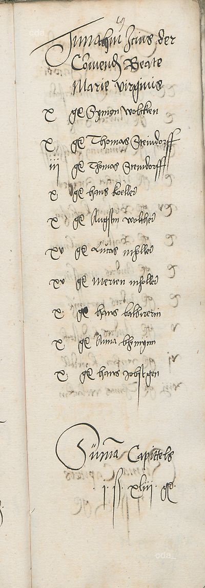 Cranach pays 15 groschens interest, listed however as in arrears.