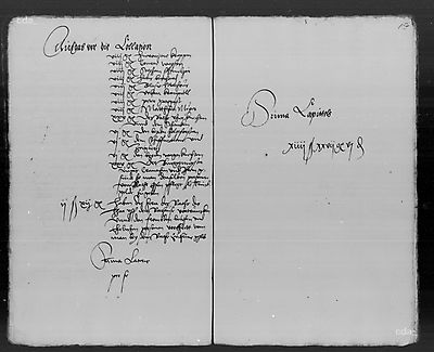 Lucas Cranach ist erstmalig Bürgermeister der Stadt Wittenberg. Er erhält die ihm in diesem Amt zustehenden Zahlungen und Steuerbefreiungen. Auch seine Frau findet hier Erwähnung - sie und ihr Gesinde erhalten 25 Groschen als Trinkgeld für die Bereitung des Ratsessens. Die Hochzeit einer Tochter Cranachs wird mit 19 Groschen 4 Pfennigen für zwei Stübchen rheinischen und fränkischen Wein für die fremden Gäste der Feier erwähnt.
Auch in diesem Jahr zahlt Cranach die kommunalen Steuern und Abgaben für drei Häuser, zwei Buden, drei Gärten und zwei Rade[Rothe]marcksche Hufen.
Die Weinsteuer wird wieder auf die Menge des ausgeschenkten Weins gezahlt (6 Schock 47 Groschen). Für 6 Gebräue Bier werden 18 Groschen fällig.