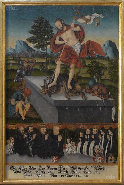 Epitaph for Hans Stahel: Resurrection of Christ [central panel]