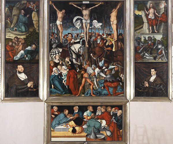 cda :: Paintings :: Altarpiece of St Wolfgang's Church in