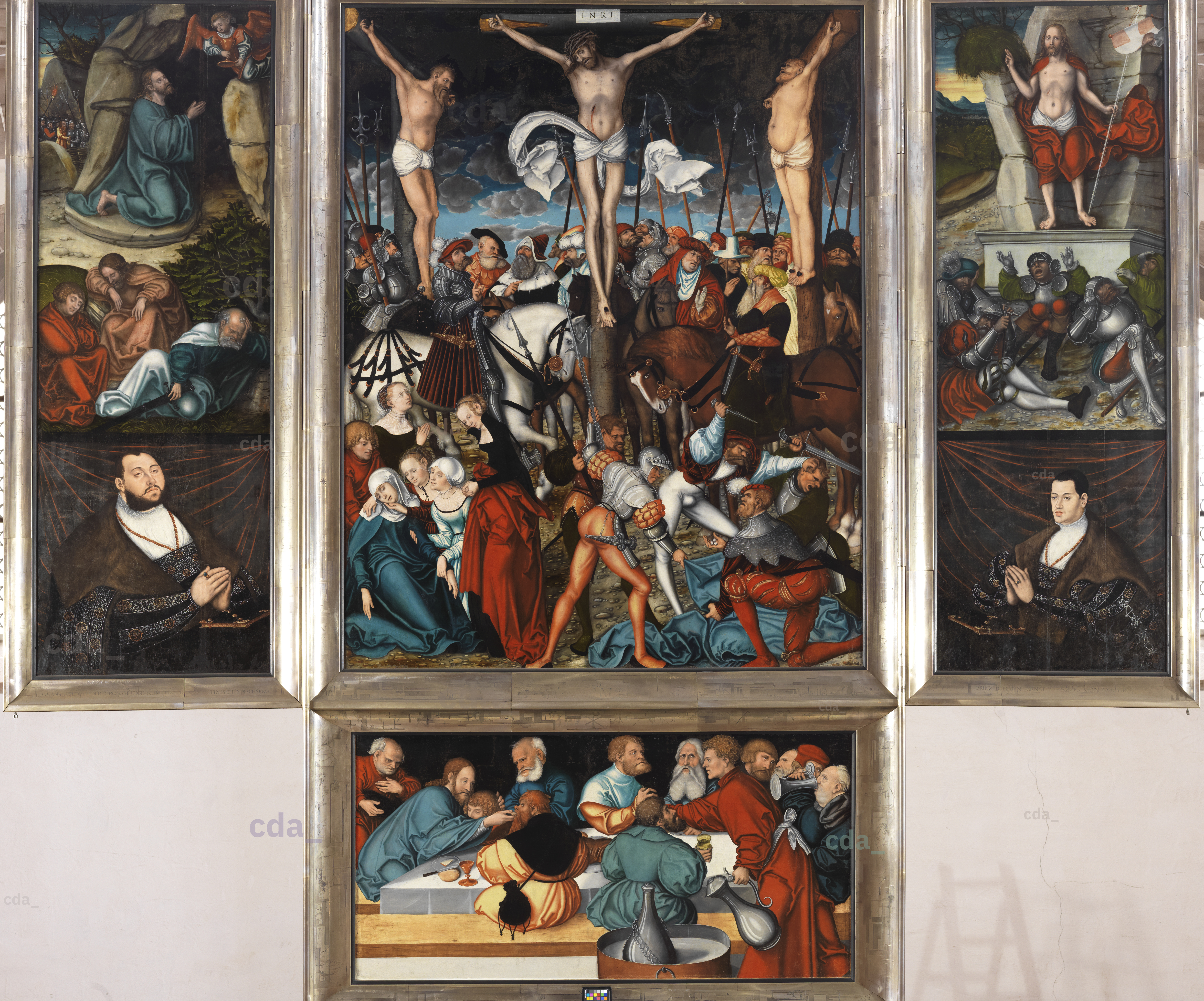 cda :: Paintings :: Altarpiece of St Wolfgang's Church in