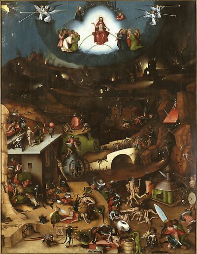 Flügelaltar nach Hieronymus Bosch - Das Jüngste Gericht