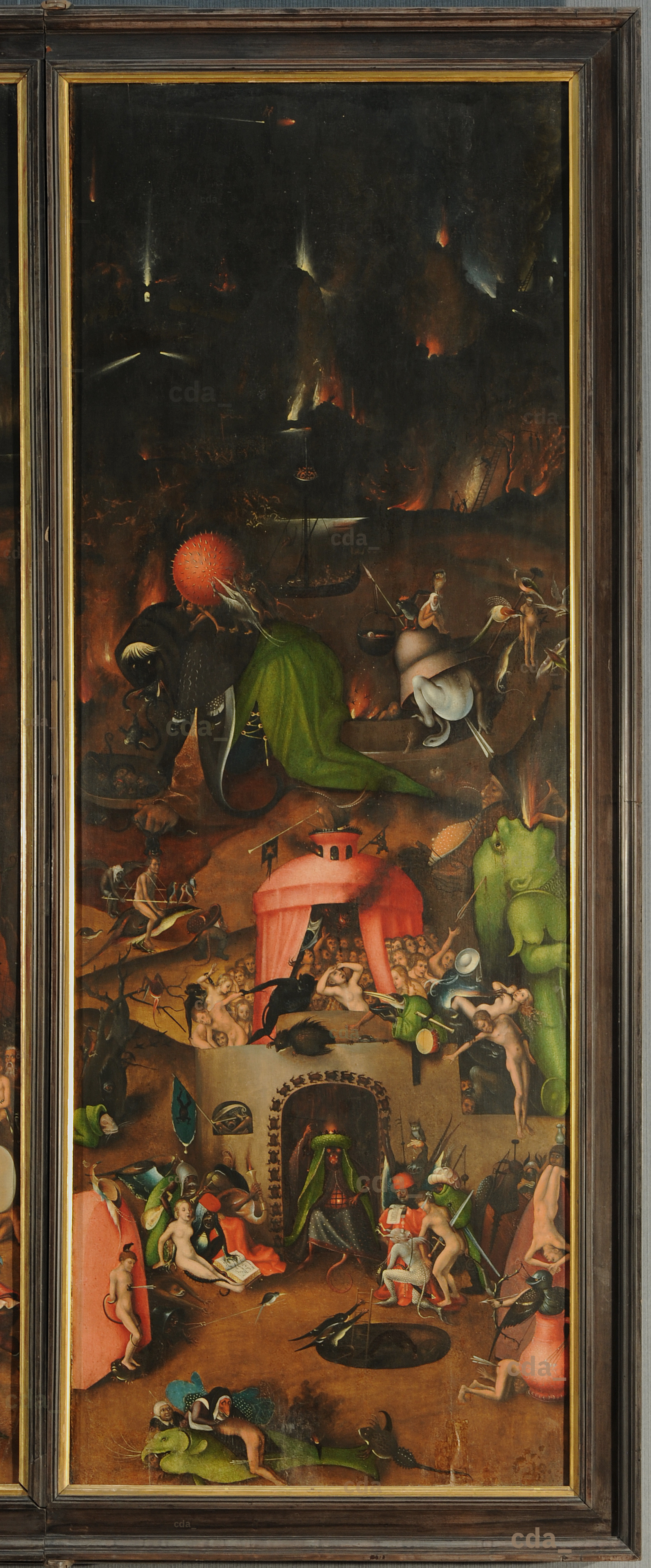 cda :: Paintings :: The Last Judgement - copy after Hieronymus Bosch