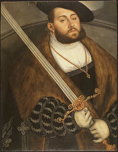 Bildnis Johann Friedrich des Großmütigen, Kurfürst von Sachsen (1503-1554)