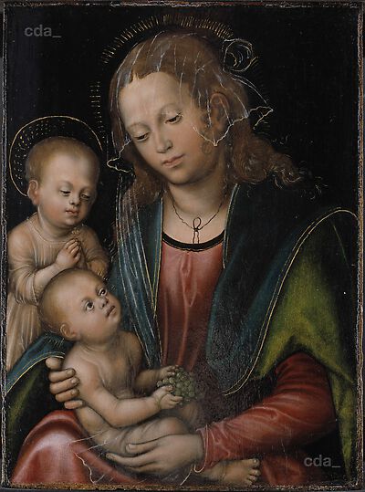 Virgin and Child Adored by the Infant St John