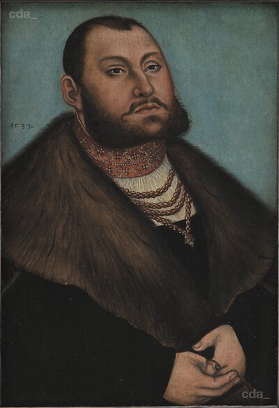 Bildnis Johann Friedrichs des Großmütigen, Kurfürst von Sachsen (1503-1554)