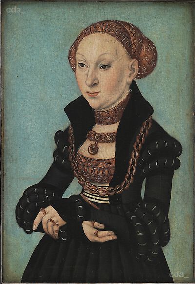 Portrait of the Electress Sibyl of Saxony