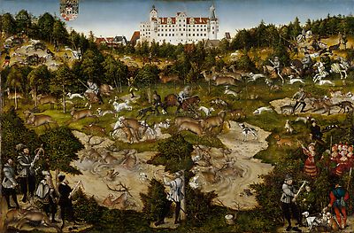 A Hunt in Honor of Carlos V at Torgau Castle