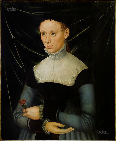 Portrait of a Lady with a Carnation