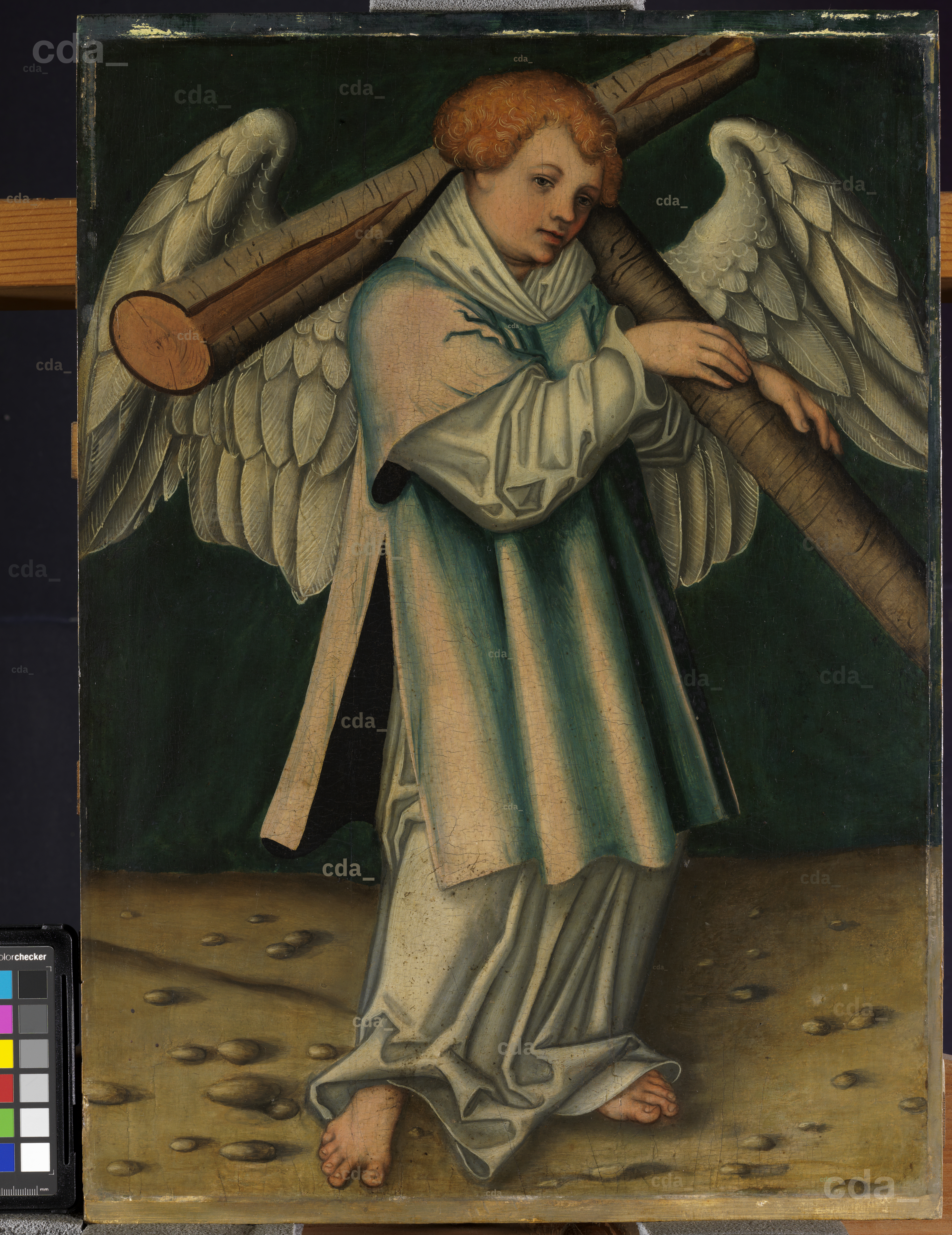 cda :: Paintings :: An Angel with the Cross