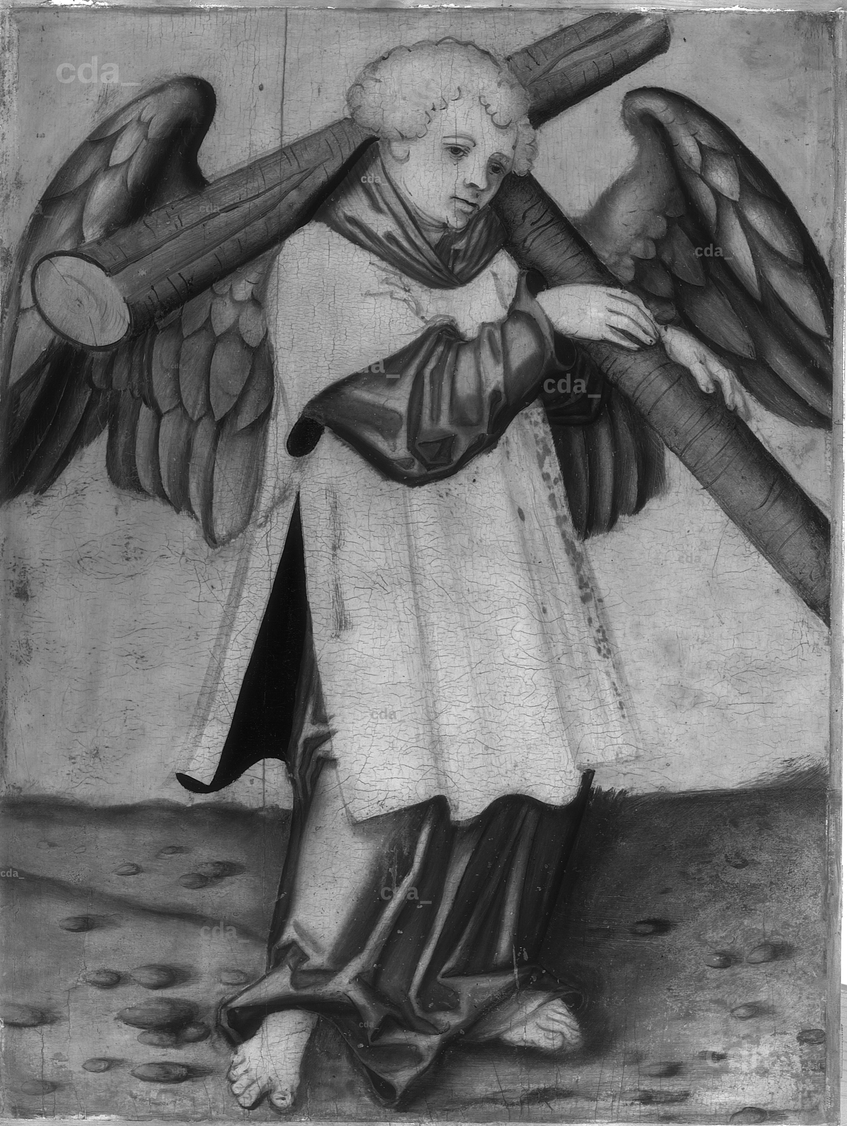 cda :: Paintings :: An Angel with the Cross