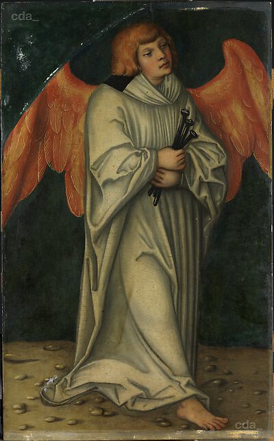 An Angel with the Nails from the Cross