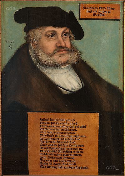 Portrait of Friedrich III, the Wise of Saxony