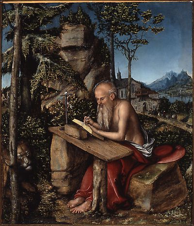 St Jerome in a Landscape