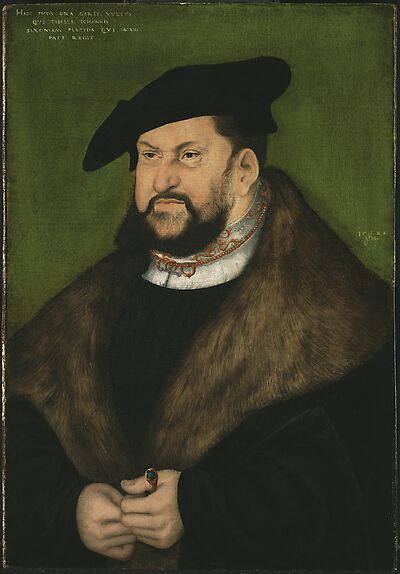 Portrait of Johannes the Steadfast, Elector of Saxony