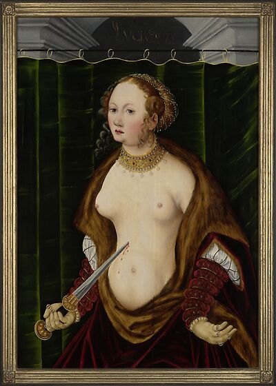 Lucretia committing Suicide