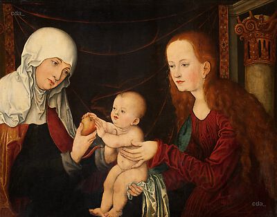 St Anne with Virgin and Child