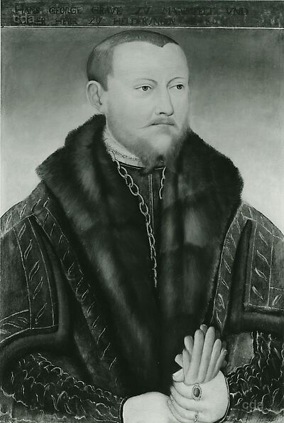 Portrait of Johann Georg I, count of Mansfeld-Eisleben