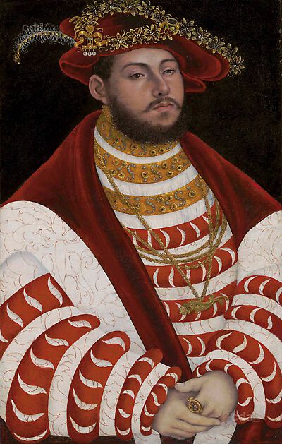 Portrait of Johann Friedrich the Magnanimous as Electoral Prince