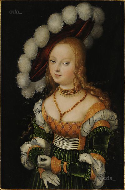 Portrait of a Courtly Lady