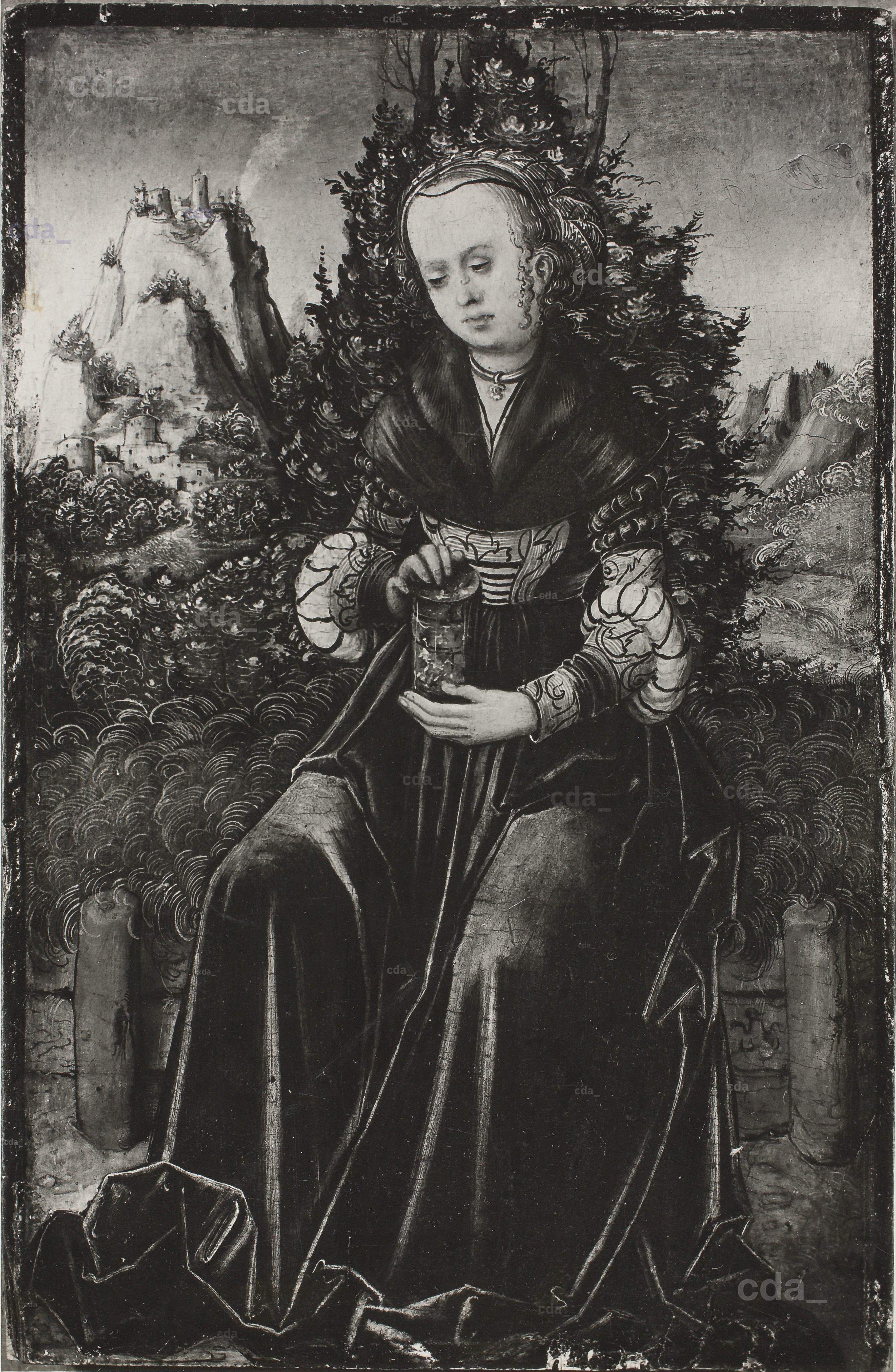 Mary Magdalene セントクレアベレー帽　黒 PRIVATE_NONE-P058_FR-