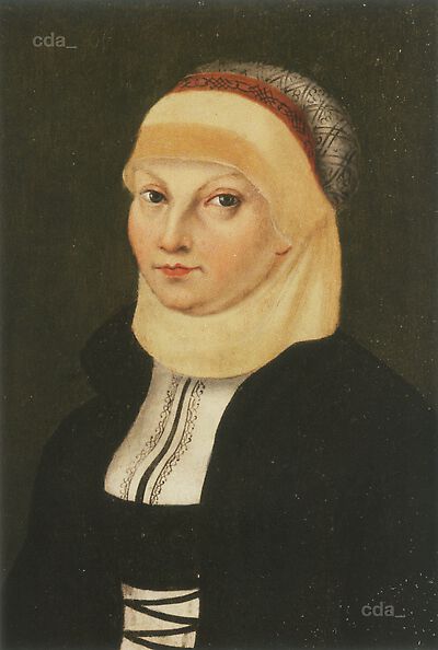 Portrait of Katharina von Bora (1499-1552)