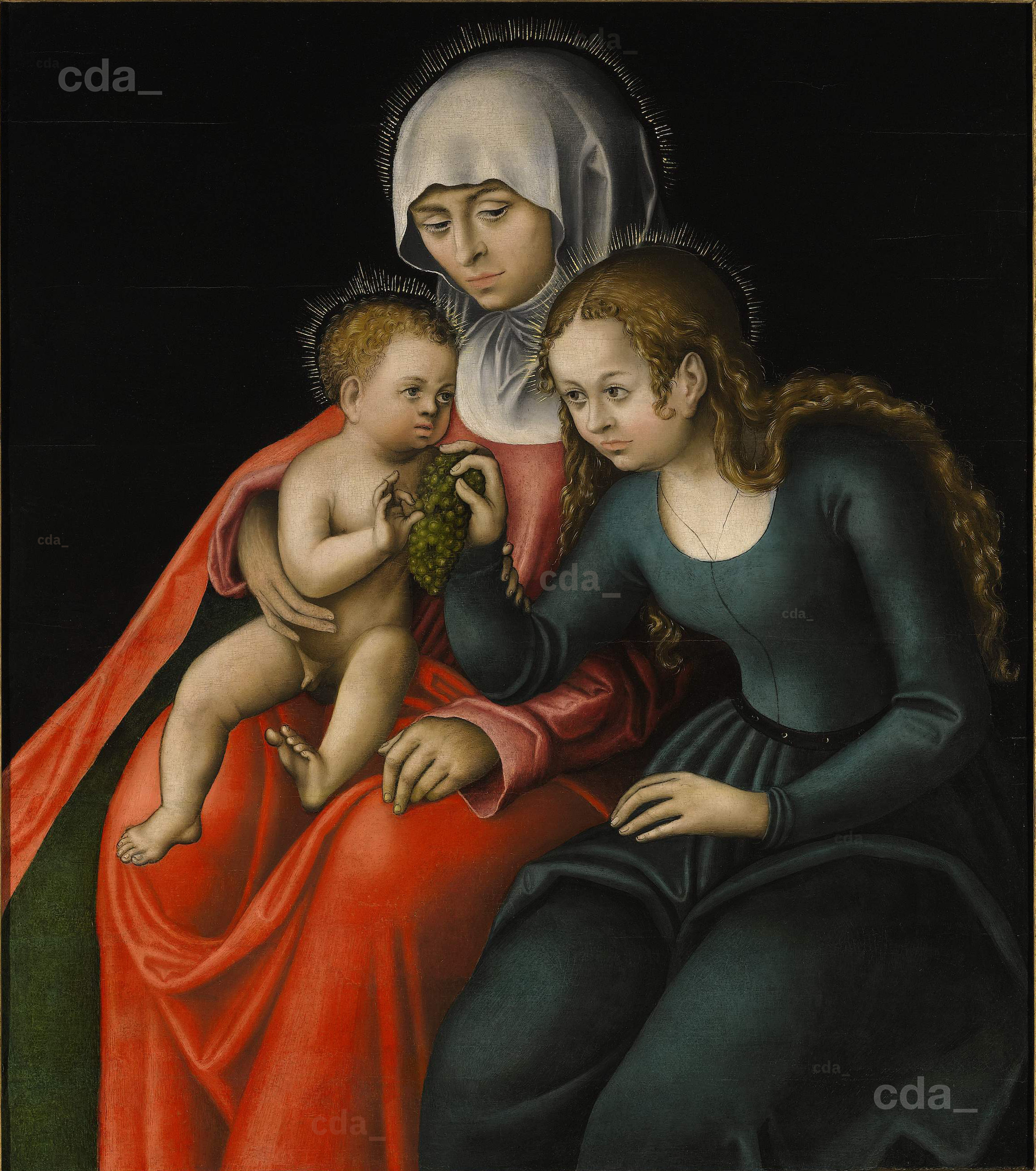 cda :: Paintings :: Feilitzsch Altarpiece [central panel]: The