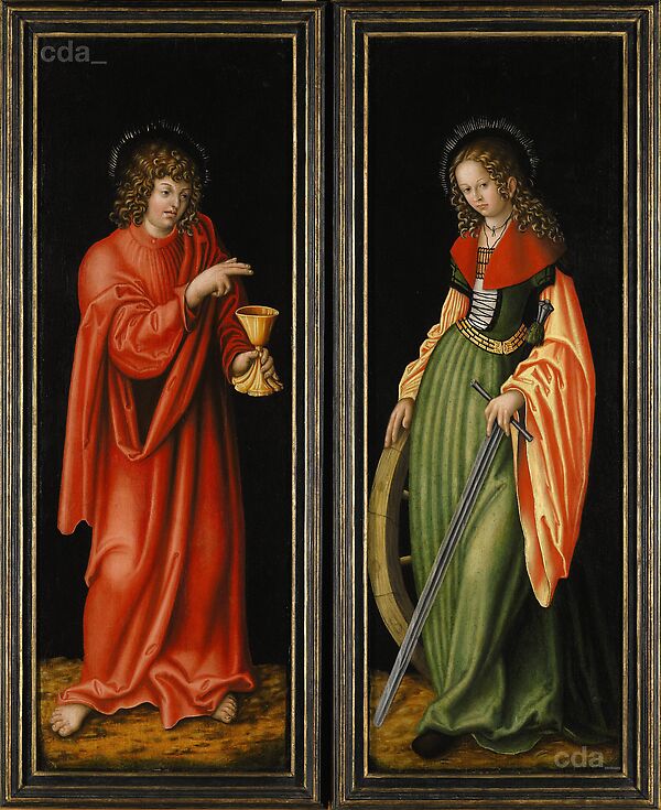 cda :: Paintings :: Feilitzsch Altarpiece [right wing, recto]: St
