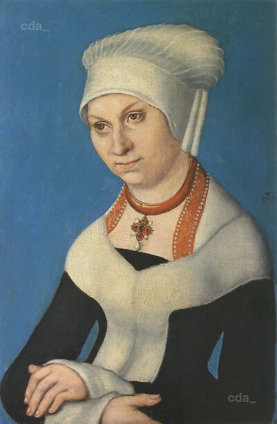 Bildnis der Herzogin Barbara von Sachsen, Gemahlin Georgs des Bärtigen