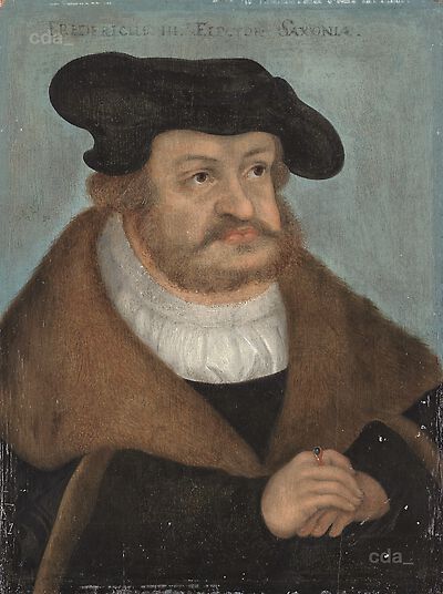Portrait of Frederick III, the Wise, Elector of Saxony
