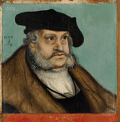 Portrait of Frederick III the Wise, Elector of Saxony