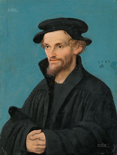 Portrait of Philip Melanchthon (1497 - 1560)