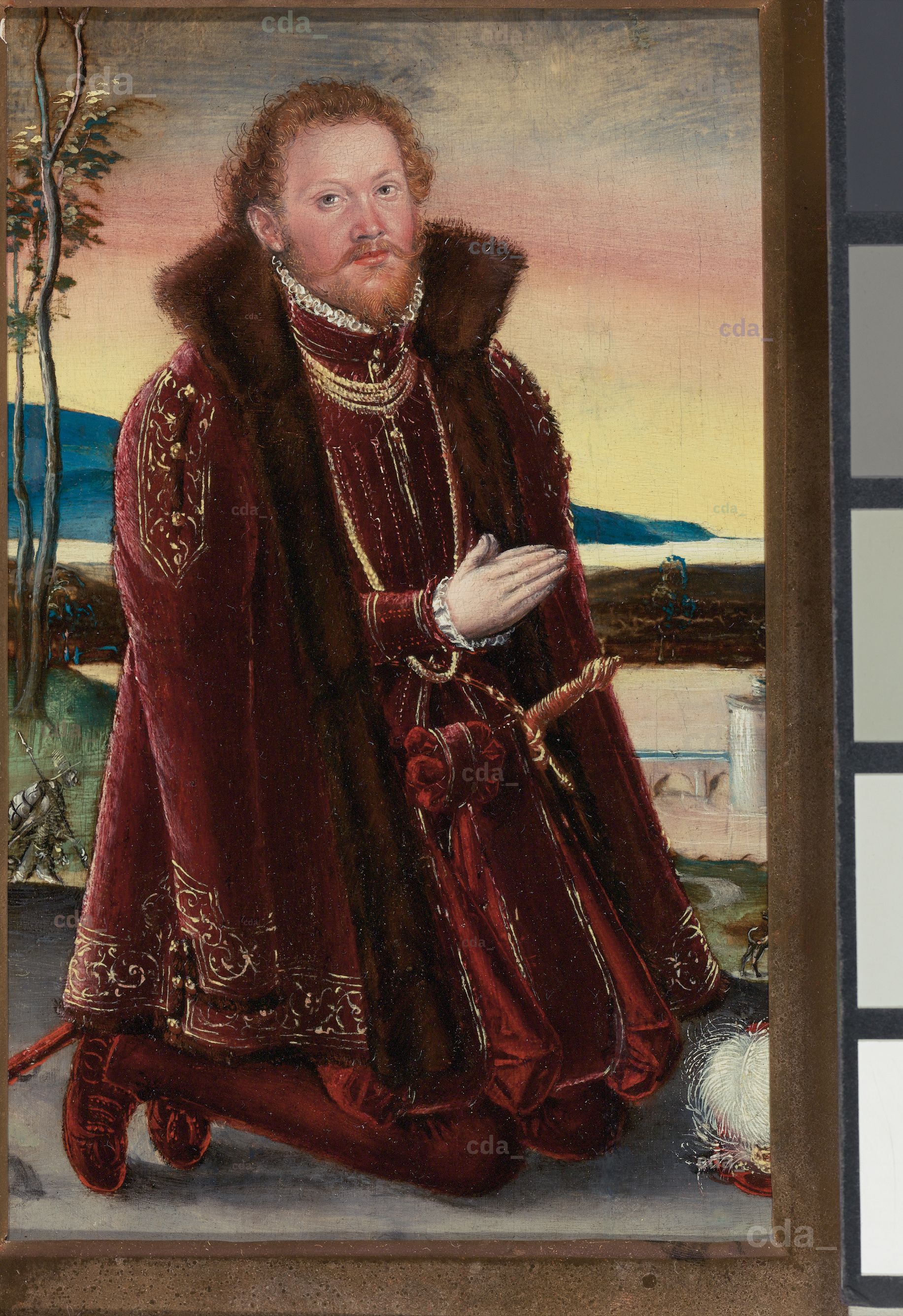 cda :: Paintings :: Portrait of Prince Joachim Ernst von Anhalt