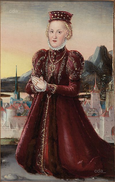 Portrait of Princess Agnes Gräfin von Barby