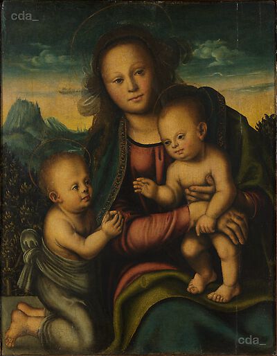 Madonna mit Christuskind und dem Johannesknaben