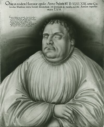 Martin Luther on his Death-bed