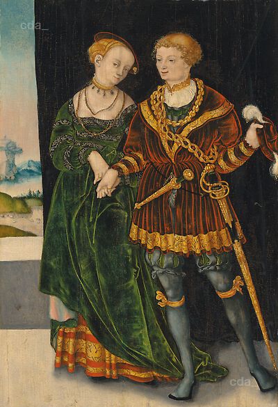 Portrait of a Bride and Groom Dancing