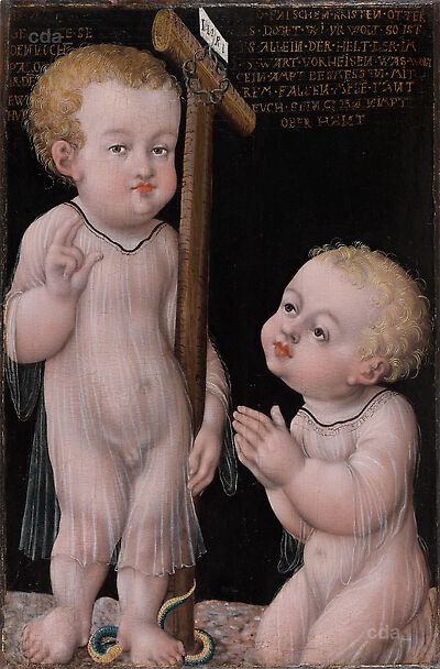 The Infants Christ and St John the Baptist