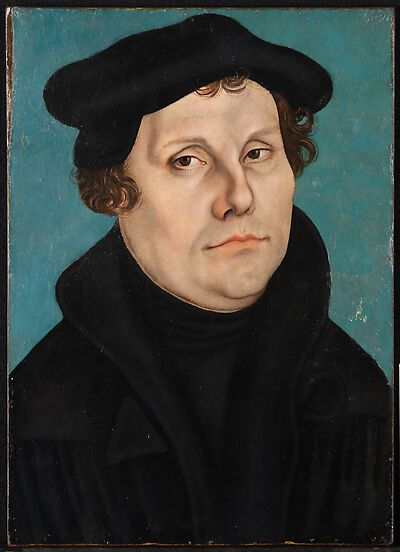 Martin Luther im Brustbildnis nach rechts