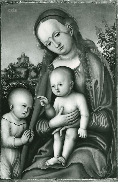 The Virgin and Child with the Infant St John