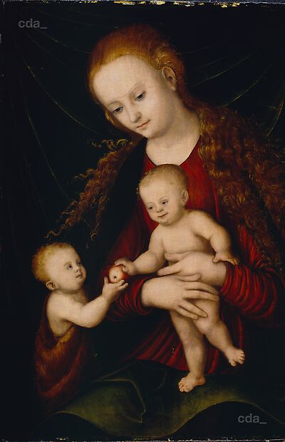 The Virgin and Child with the Infant St John
