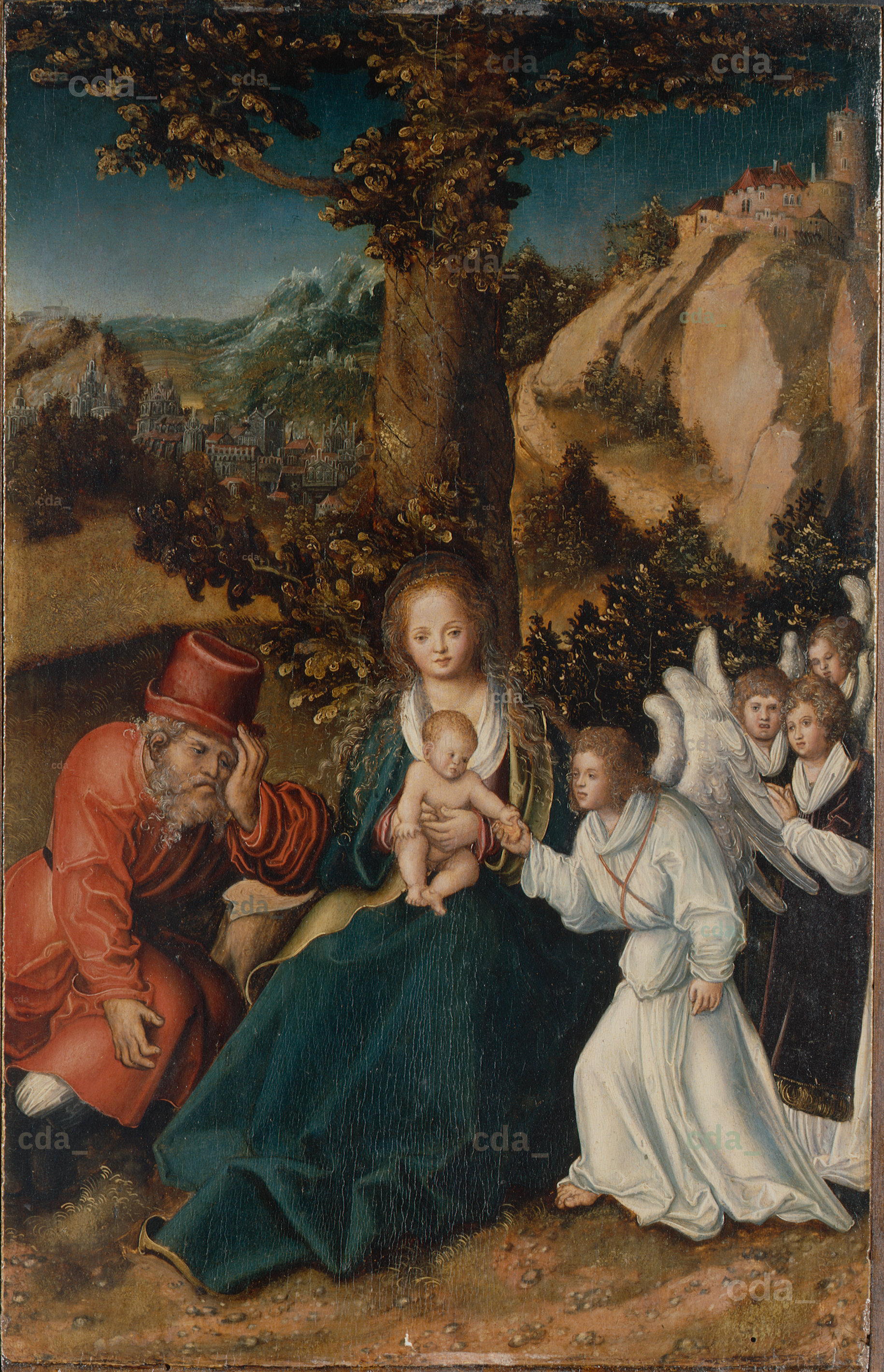 cda :: Paintings :: The Holy Family