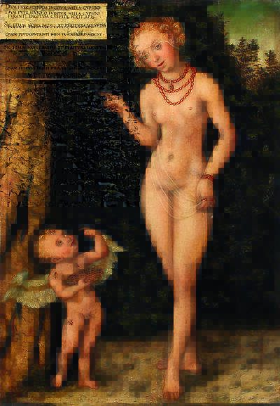 Venus mit Amor als Honigdieb