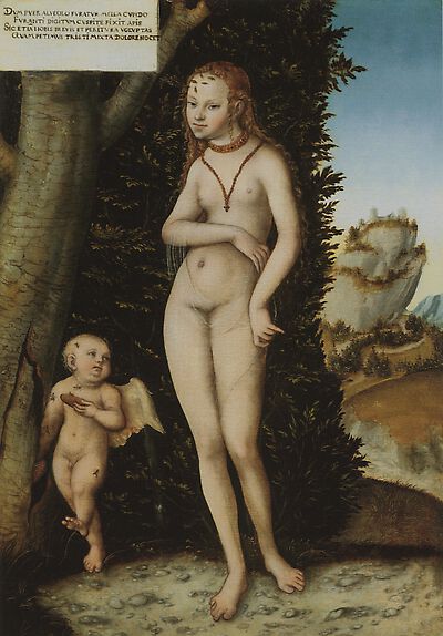 Venus and  Cupid as the Honey Thief