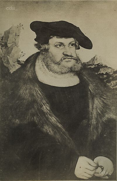 Bildnis des Kurfürsten Friedrich III. von Sachsen, genannt der Weise