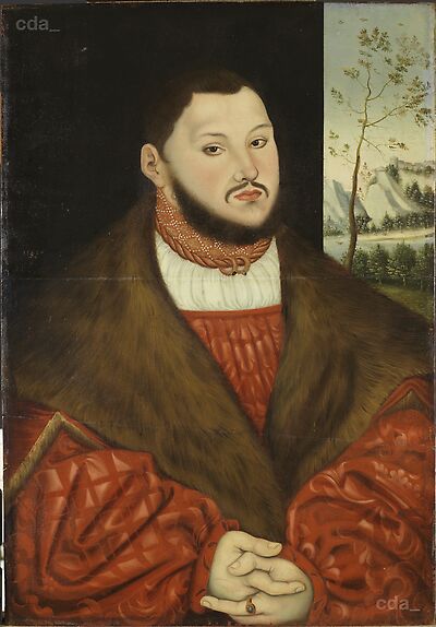 Portrait of Johann Friedrich the Magnanimous, Elector of Saxony