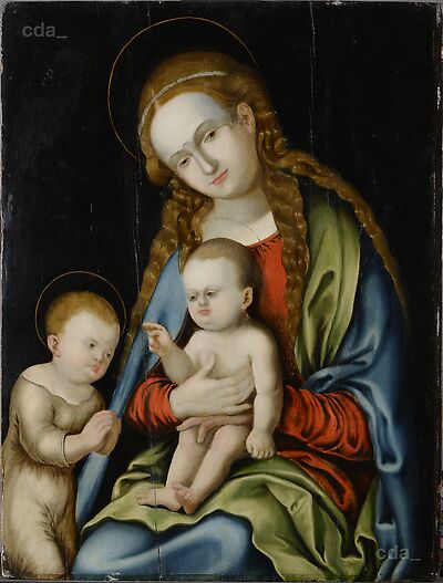 Virgin and Child with the Infant St John