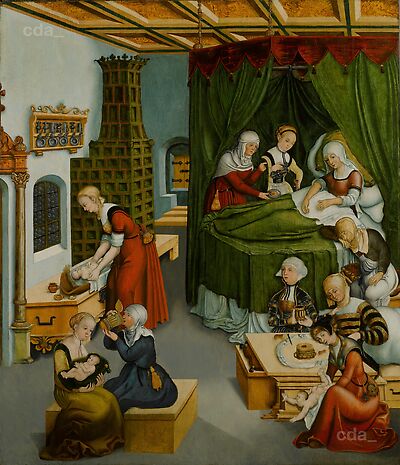 The Birth of the Virgin (?)
