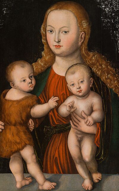 The Virgin and Child with the Infant St John