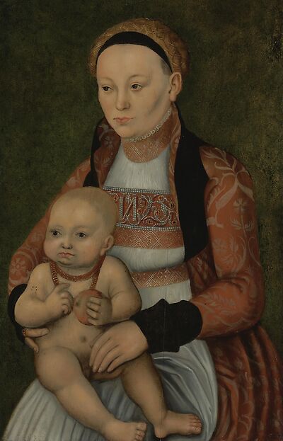 Portrait of a Mother and Child